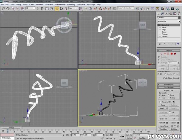 Creation of Round round & Round: Step 3